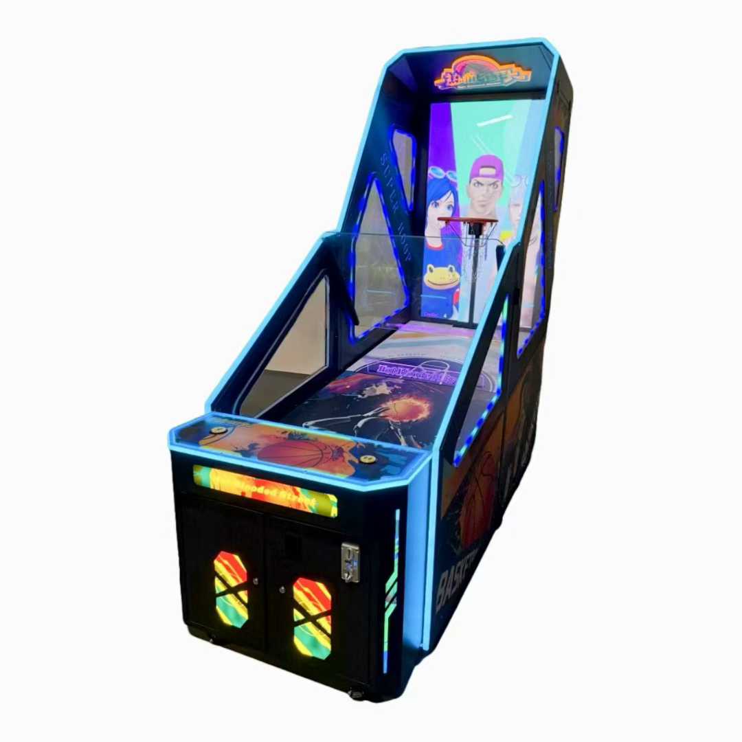 Ticket Redemption Machine - Máquina de Baloncesto Arcade LED que