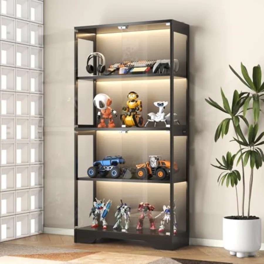 Glass Cabinet Display - Vitrina con puertas de cristal para