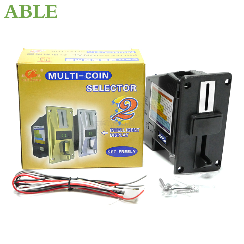 Arcade Games Vending - Selector de múltiples aceptadores de monedas,