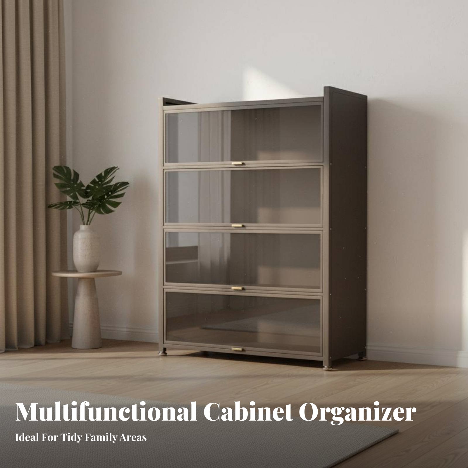 Glass Cabinet Display - Vitrina para Figuras, Diseño Resistente a