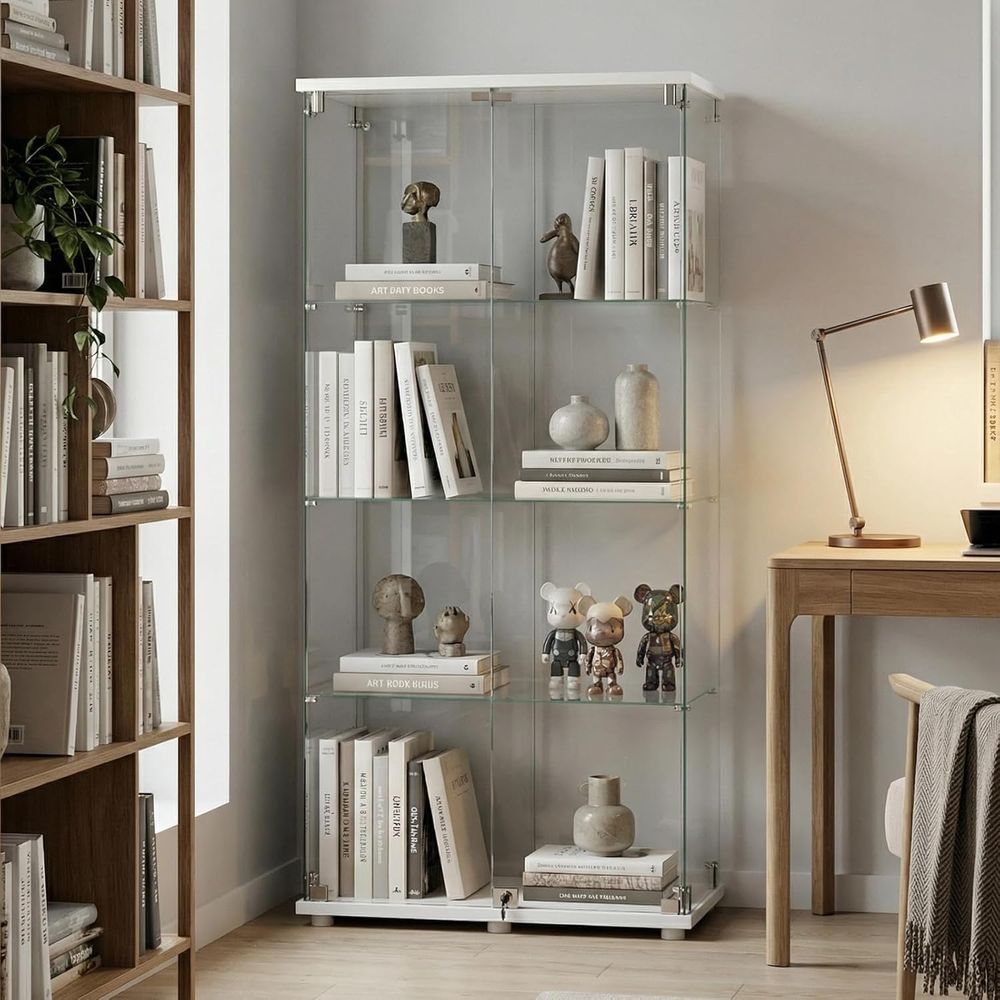 Glass Cabinet Display - Vitrina de Vidrio Templado, Vitrina de