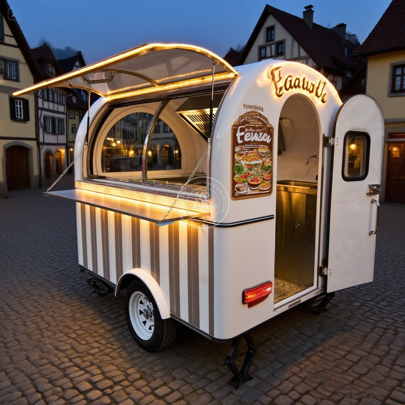Hot Dog Vending Cart - Camión de Comida, Remolque de Cocina