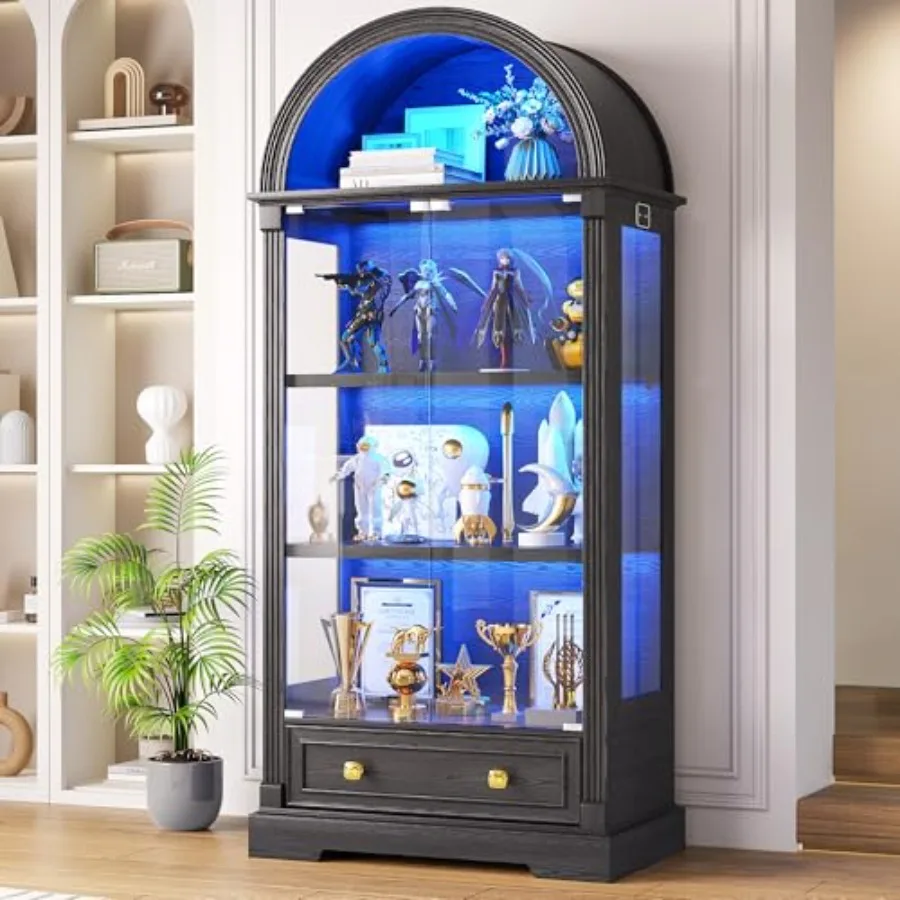 Glass Cabinet Display - Vitrina con puertas de cristal para