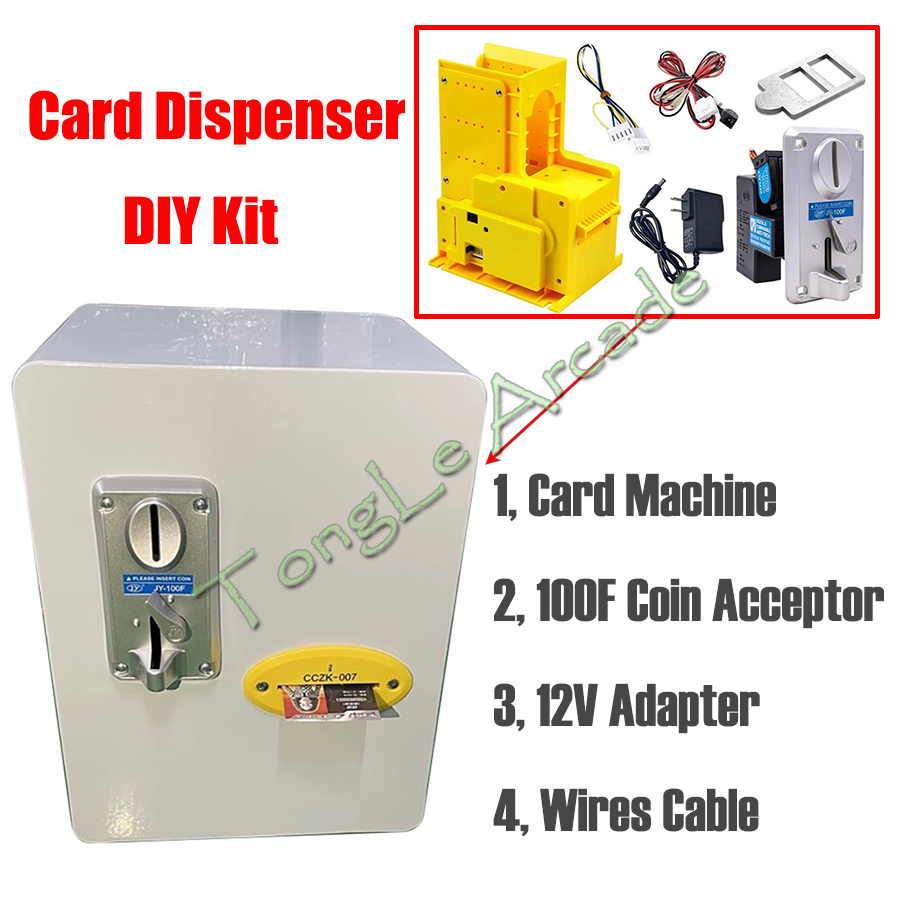Ticket Redemption Machine - Kit DIY de Dispensador de Tarjetas