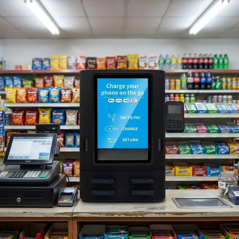 Commercial Vending Machine - Estación de Alquiler de Baterías Portátiles