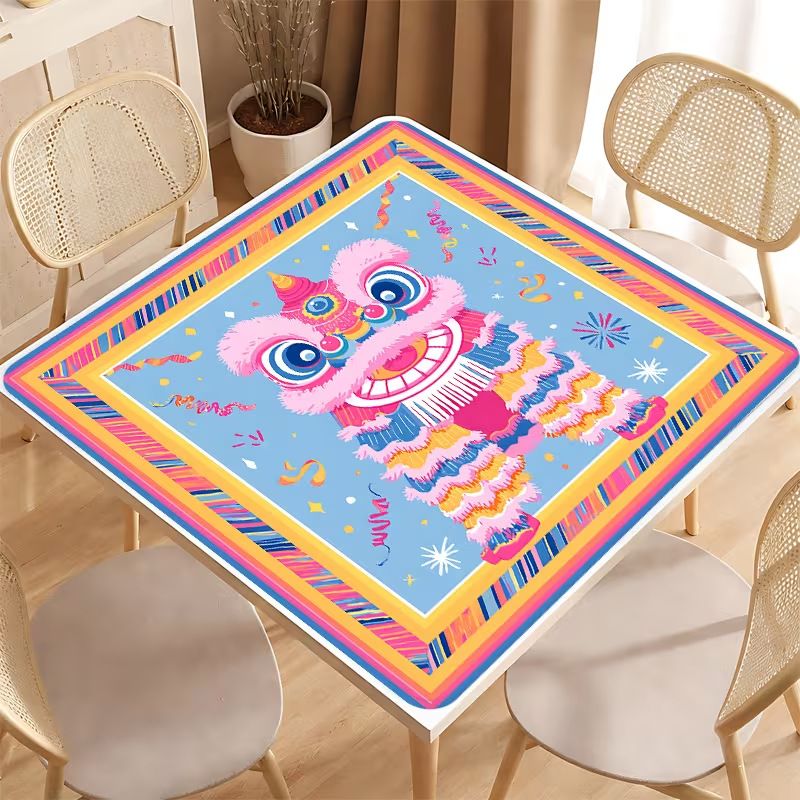Dance Pad Machine - VIKAMA Tapete de Mahjong de Terciopelo