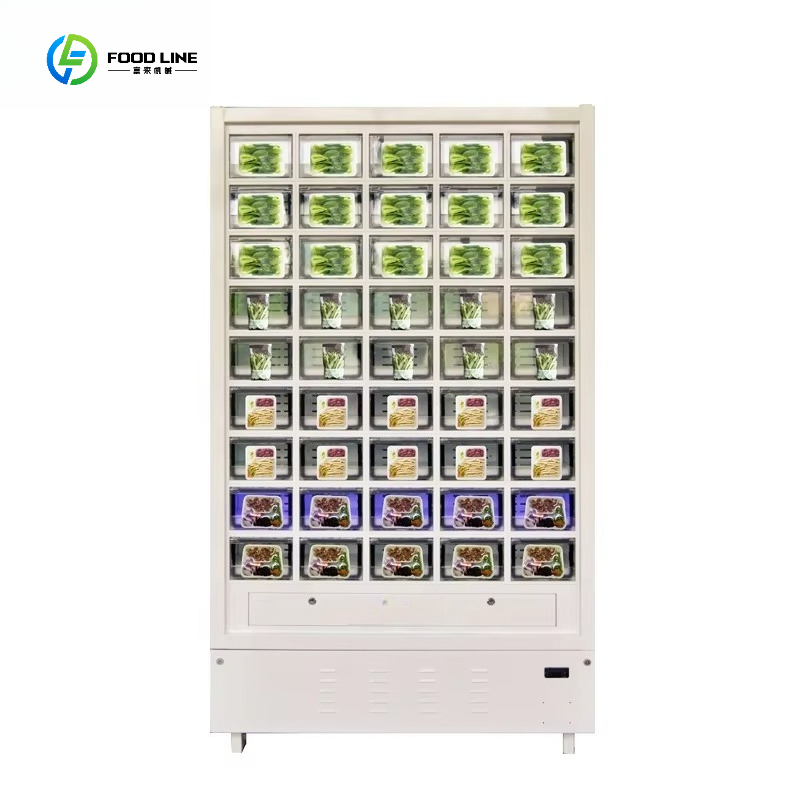 Commercial Vending Machine - Máquina Expendedora de Alimentos Frescos, Sándwiches,