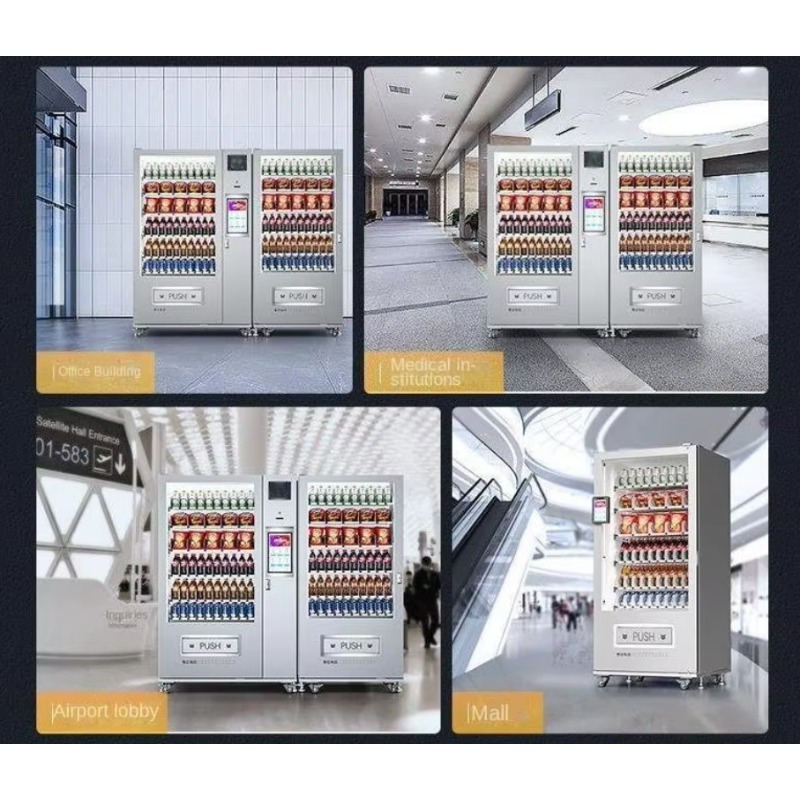 Máquina Expendedora Automática - Commercial Vending Machine reseña y precio