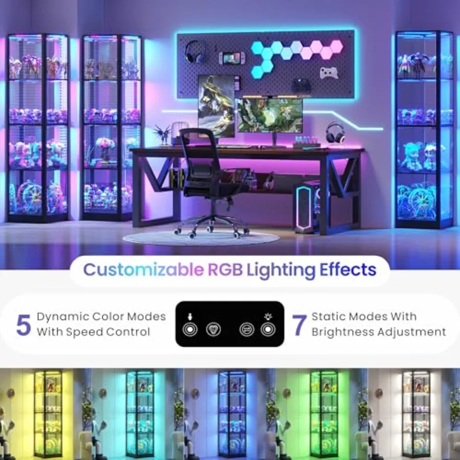 Vitrina de esquina para la sal - Glass Cabinet Display reseña y precio