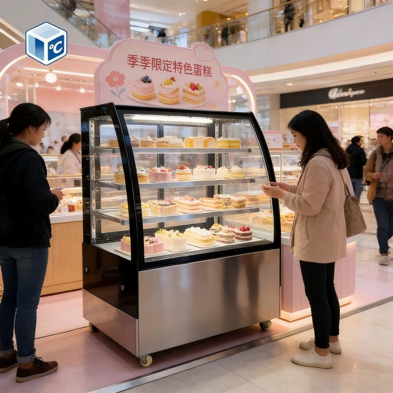 Refrigerador comercial de 2 ni - Glass Cabinet Display reseña y precio