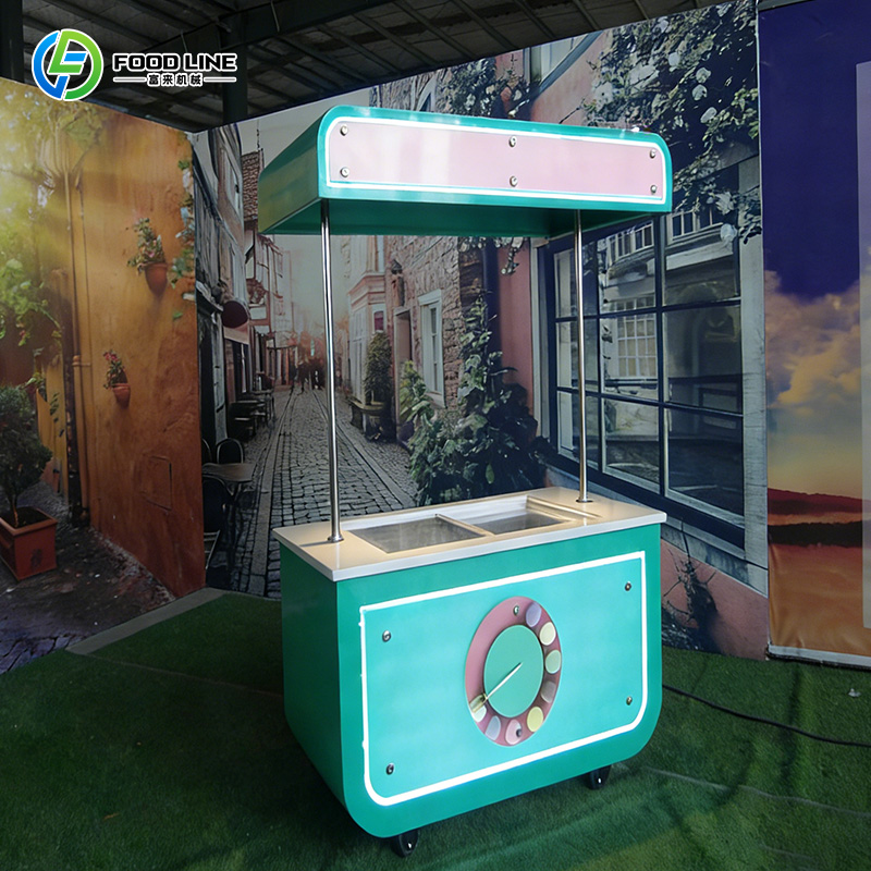 Carrito de helados para exteri - Hot Dog Vending Cart reseña y precio