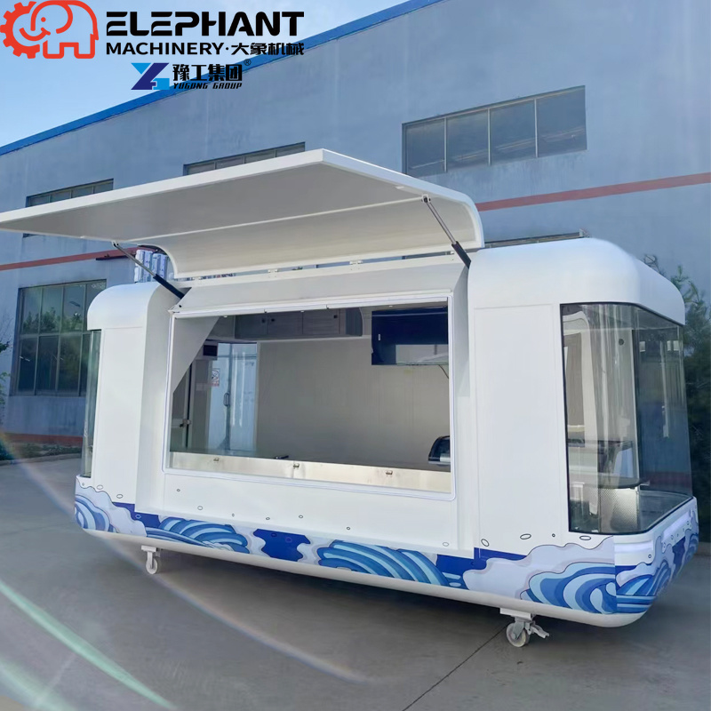 Remolque de Comida Móvil Comer - Hot Dog Vending Cart reseña y precio