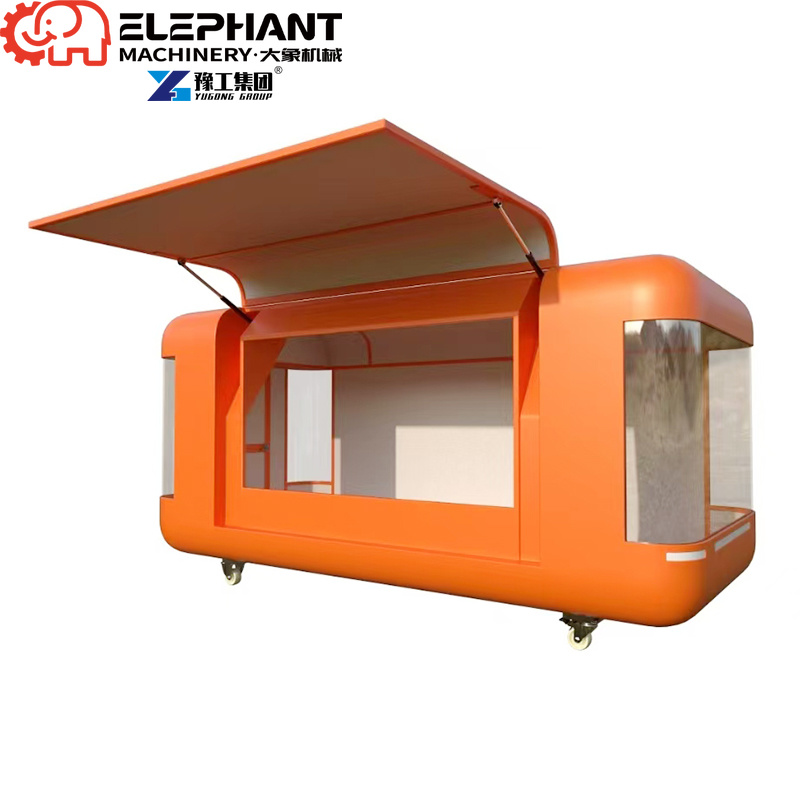 Remolque de Comida Móvil Comer - Hot Dog Vending Cart reseña y precio