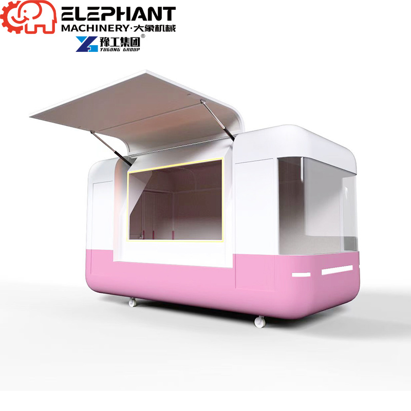 Remolque de Comida Móvil Comer - Hot Dog Vending Cart reseña y precio
