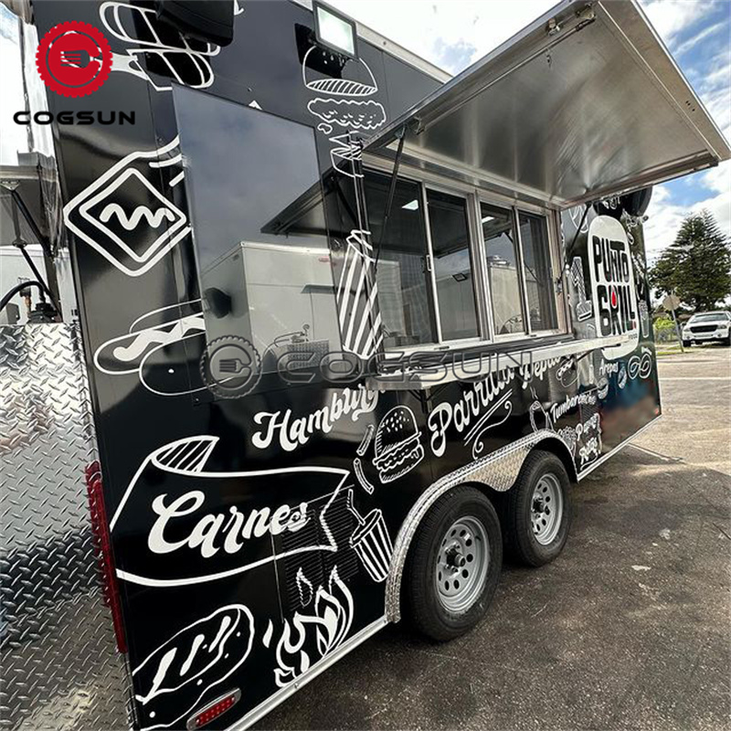 Camión de comida móvil COISUN  - Hot Dog Vending Cart reseña y precio