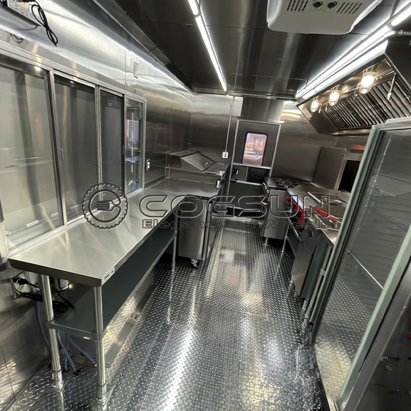 Camión de comida móvil COISUN  - Hot Dog Vending Cart reseña y precio