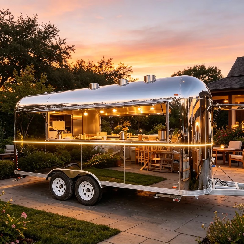 Camión de Comida Móvil Totalme - Hot Dog Vending Cart reseña y precio