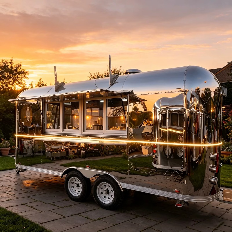 Camión de Comida Móvil Totalme - Hot Dog Vending Cart reseña y precio