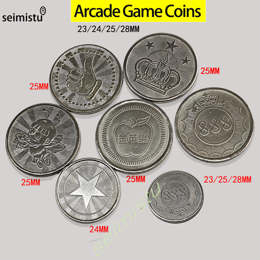 100 Uds. De fichas de acero in - Arcade Games Vending reseña y precio