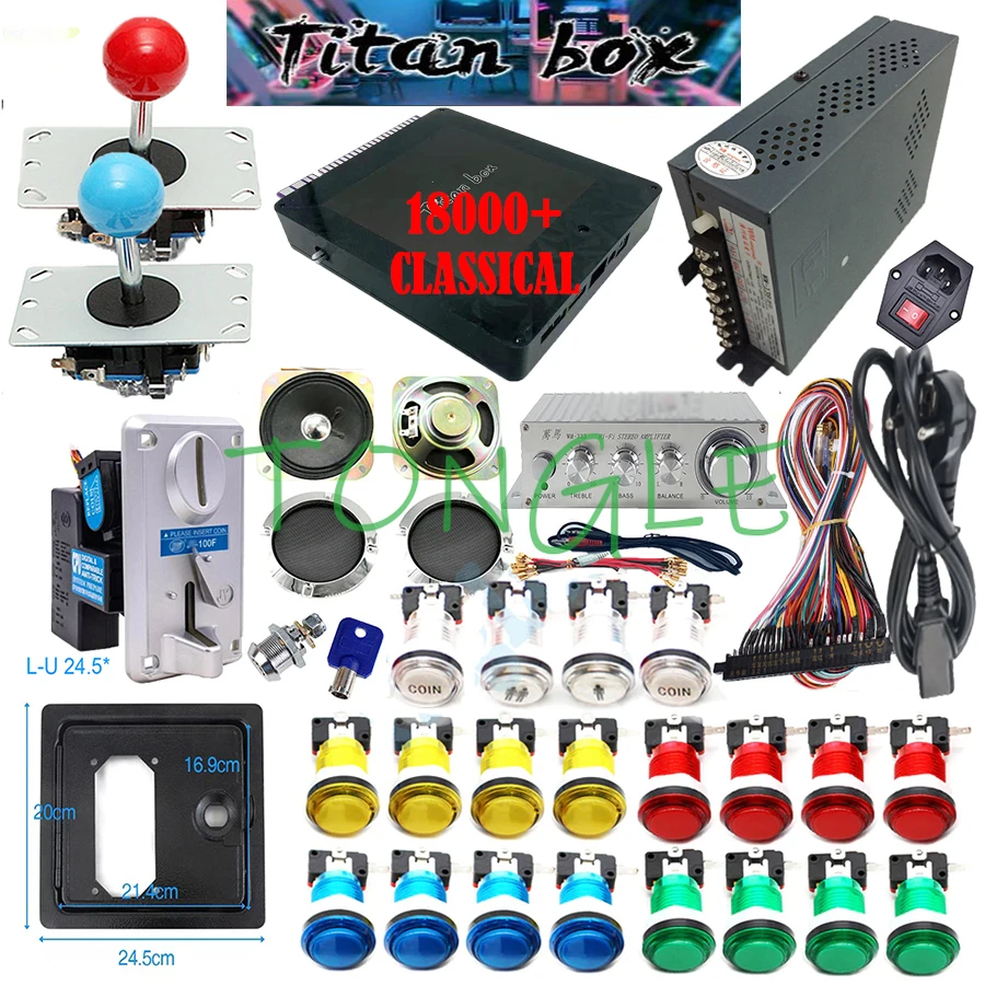 Caja Titan para 2 jugadores, K - Arcade Game Cabinet reseña y precio